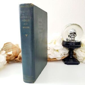 Vintage 30s Poetry Of The Victorian Period Woods Hardcover